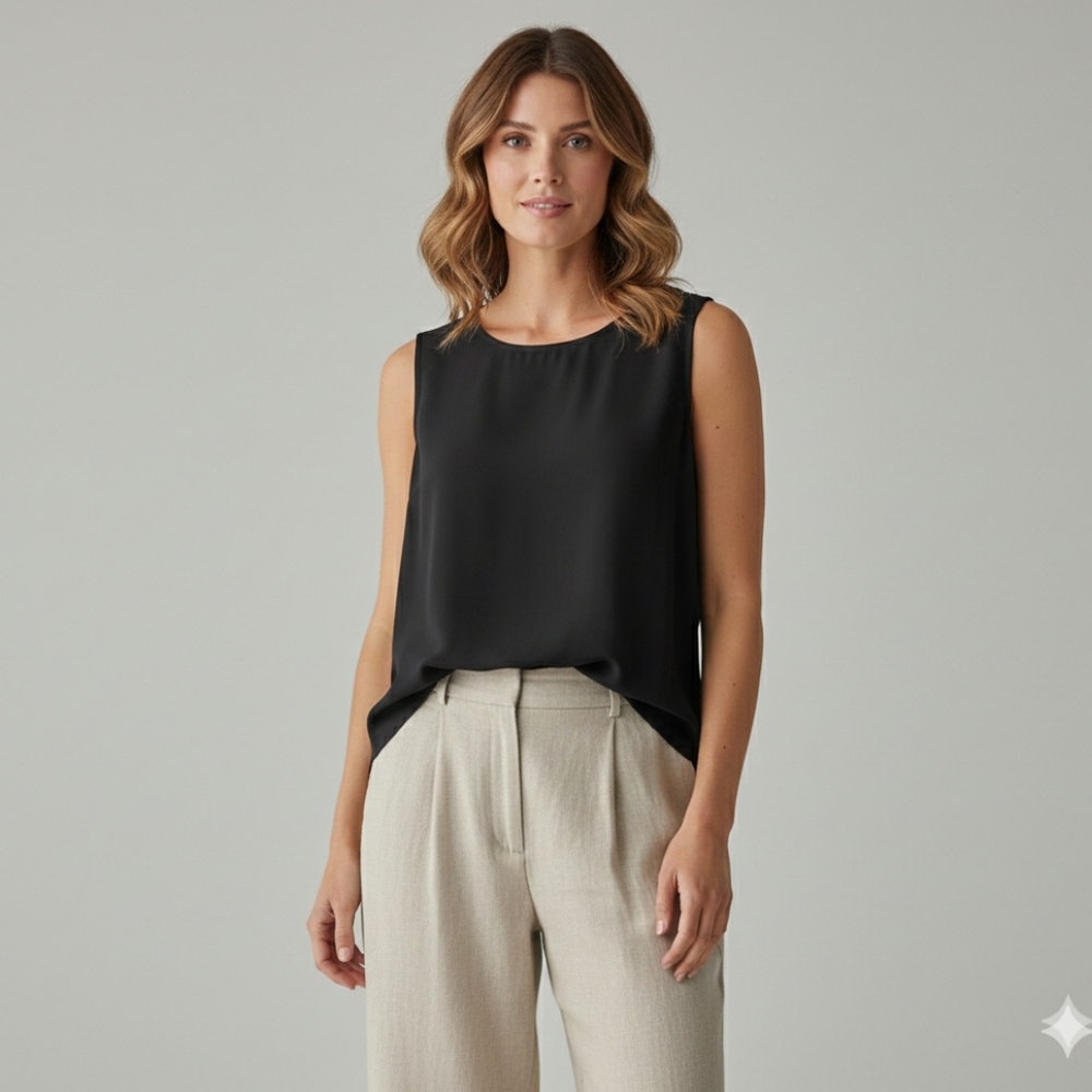 Notations black blouse